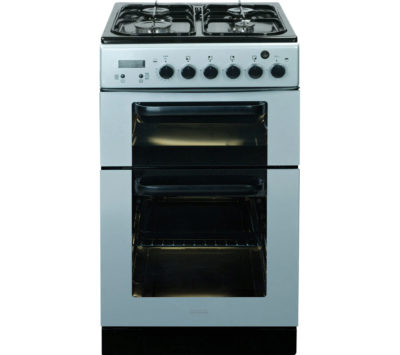BAUMATIC  BCG520SL Gas Cooker - Silver